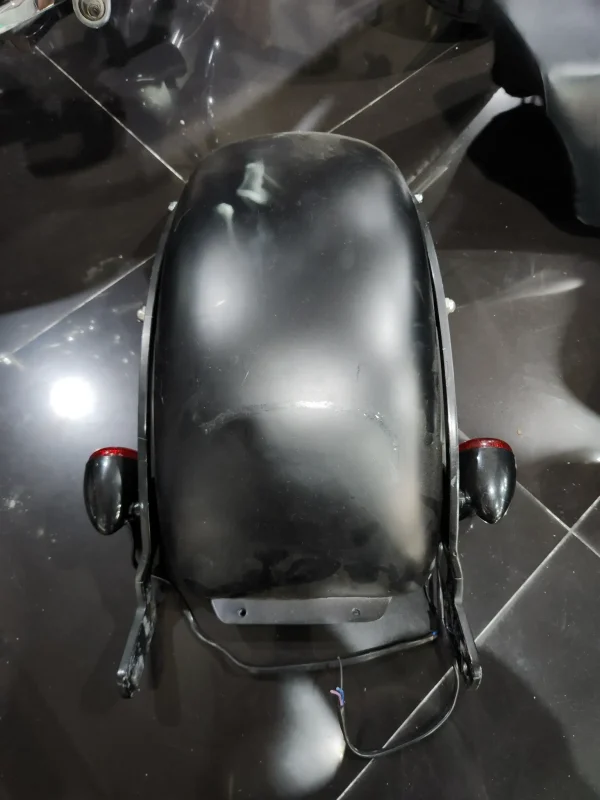 ชุดล้อแต่ง+สวิงอาร์ม+บังโคลนหลัง+เบาะ ใส่ Softail EVO - Image 7