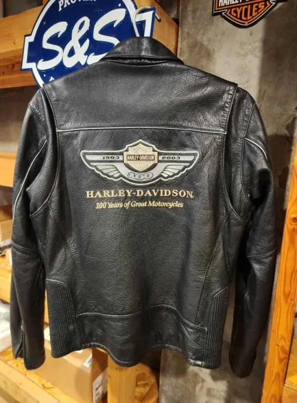 เสื้อแจ็คเก็ต 100 ปี Harley Size S - Image 4
