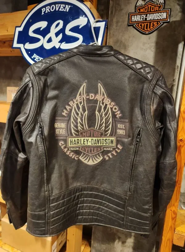 เสื้อแจ็คเก็ต  Harley Size S - Image 4
